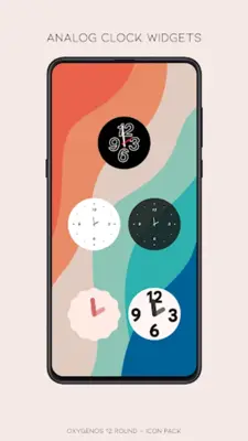 OxygenOS 12 round - icon pack android App screenshot 2